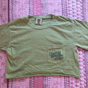Cropped Coastal Provisions T-shirt